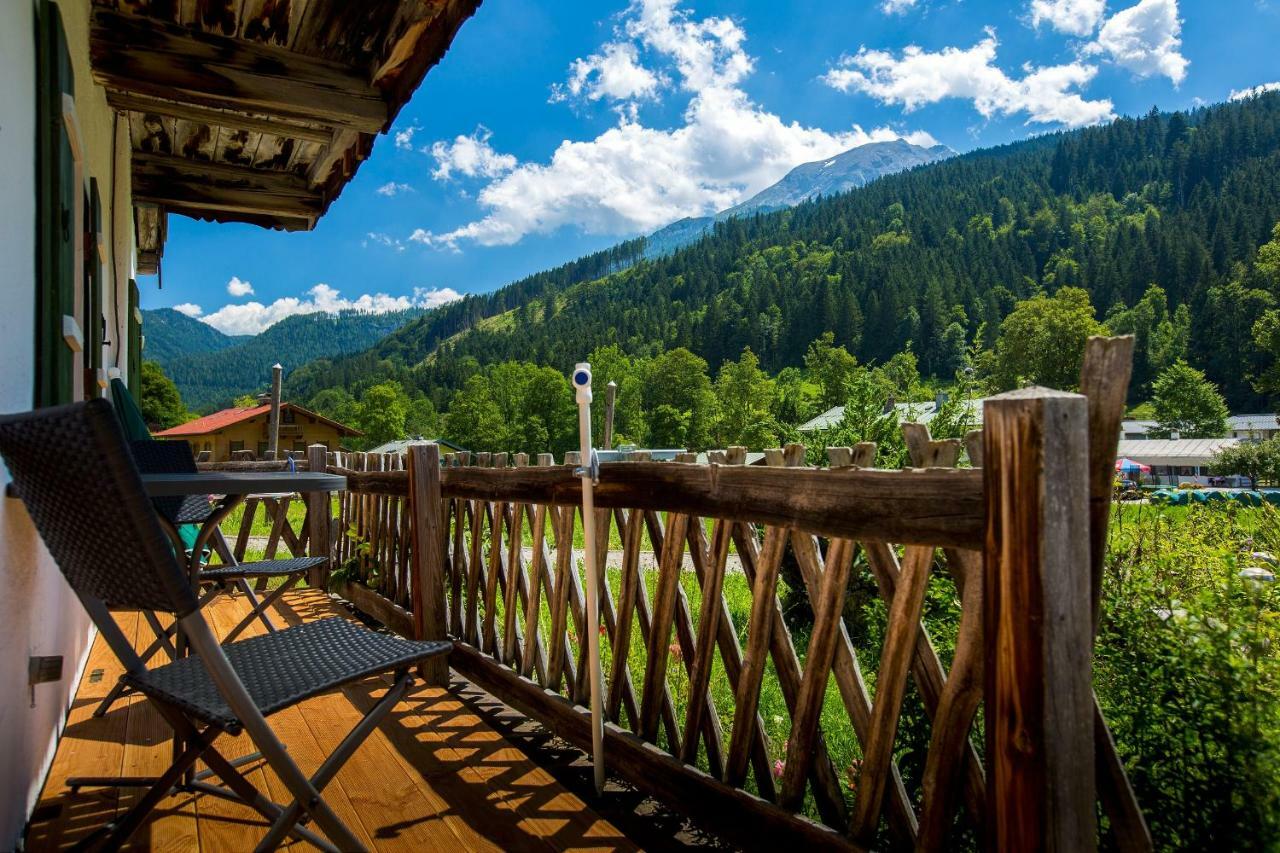 Ferienwohnung Holzenlehen Ramsau bei Berchtesgaden Exterior foto